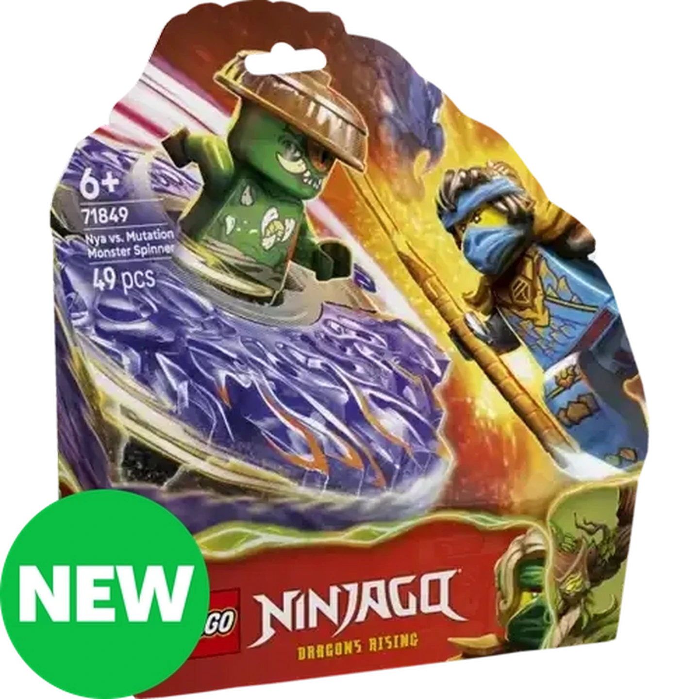 なーちゃん ③ Checkers Sixty60 | LEGO® Ninjago Nya vs. Mutation Monster Spinner