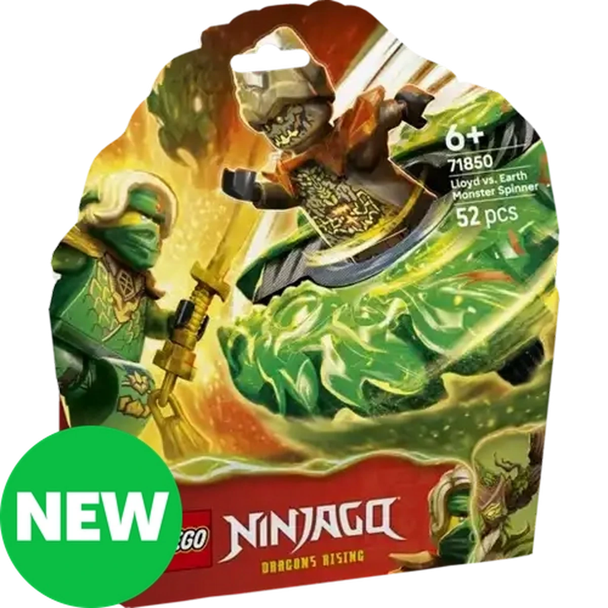 doTTERRAセット Checkers Sixty60 | LEGO® Ninjago Lloyd vs. Earth Monster Spinner