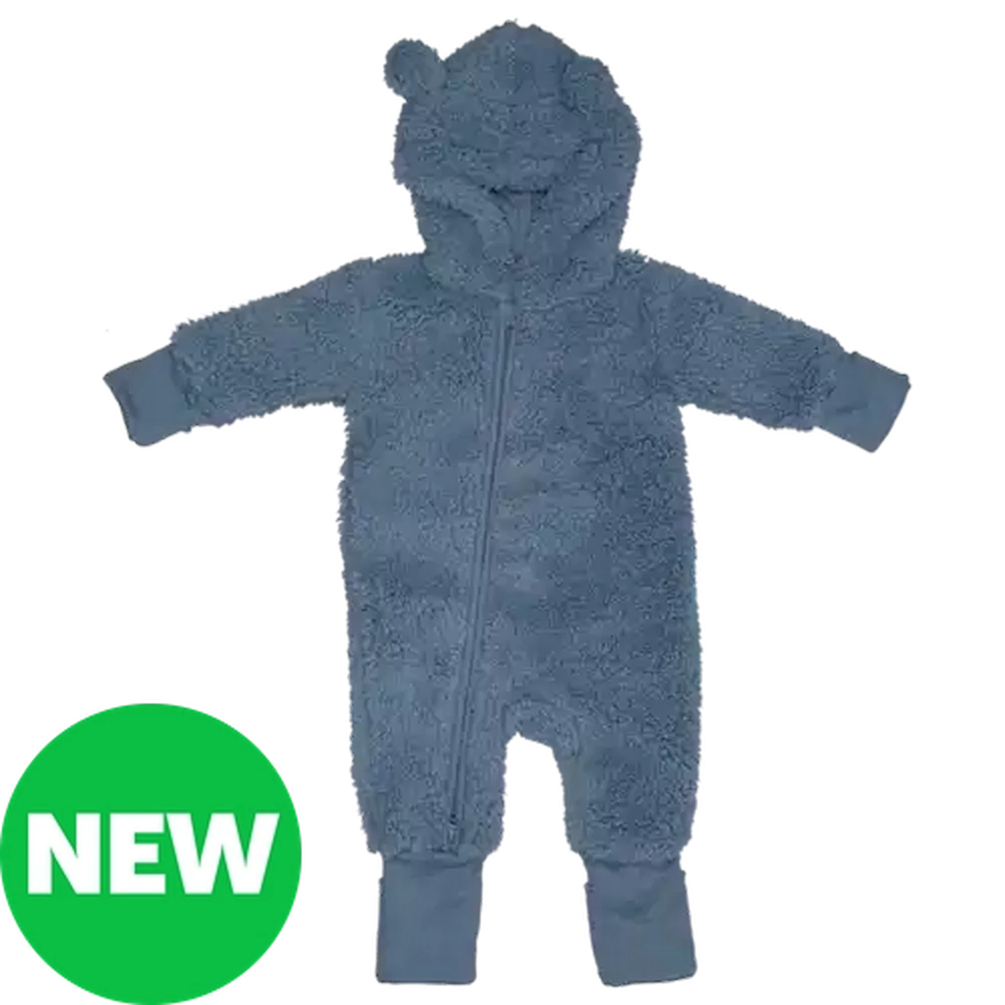 BABYのJSK Checkers Sixty60 | Jolly Tots Blue Sherpa Onesie 3 - 6 Months