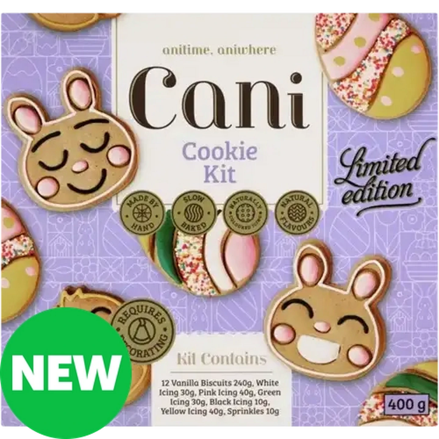 Checkers Sixty60 | Cani Limited Edition Cookie Kit 400g