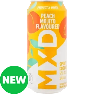 mott  Checkers Sixty60 | MXD Peach Mojito Flavoured Spirit Cooler 6 x 440ml