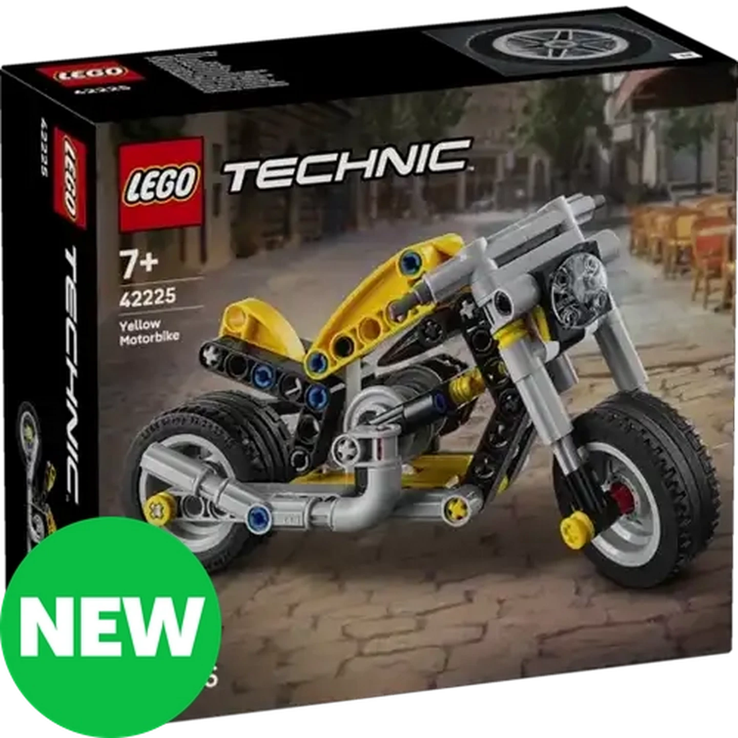 Checkers Sixty60 | LEGO® Technic Yellow Motorcycle (42225)
