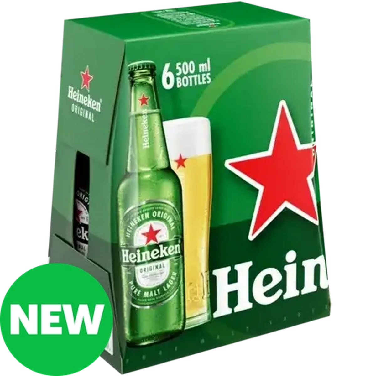 Checkers Sixty60 | Heineken Pure Malt Lager Beer Bottles 6 x 500ml