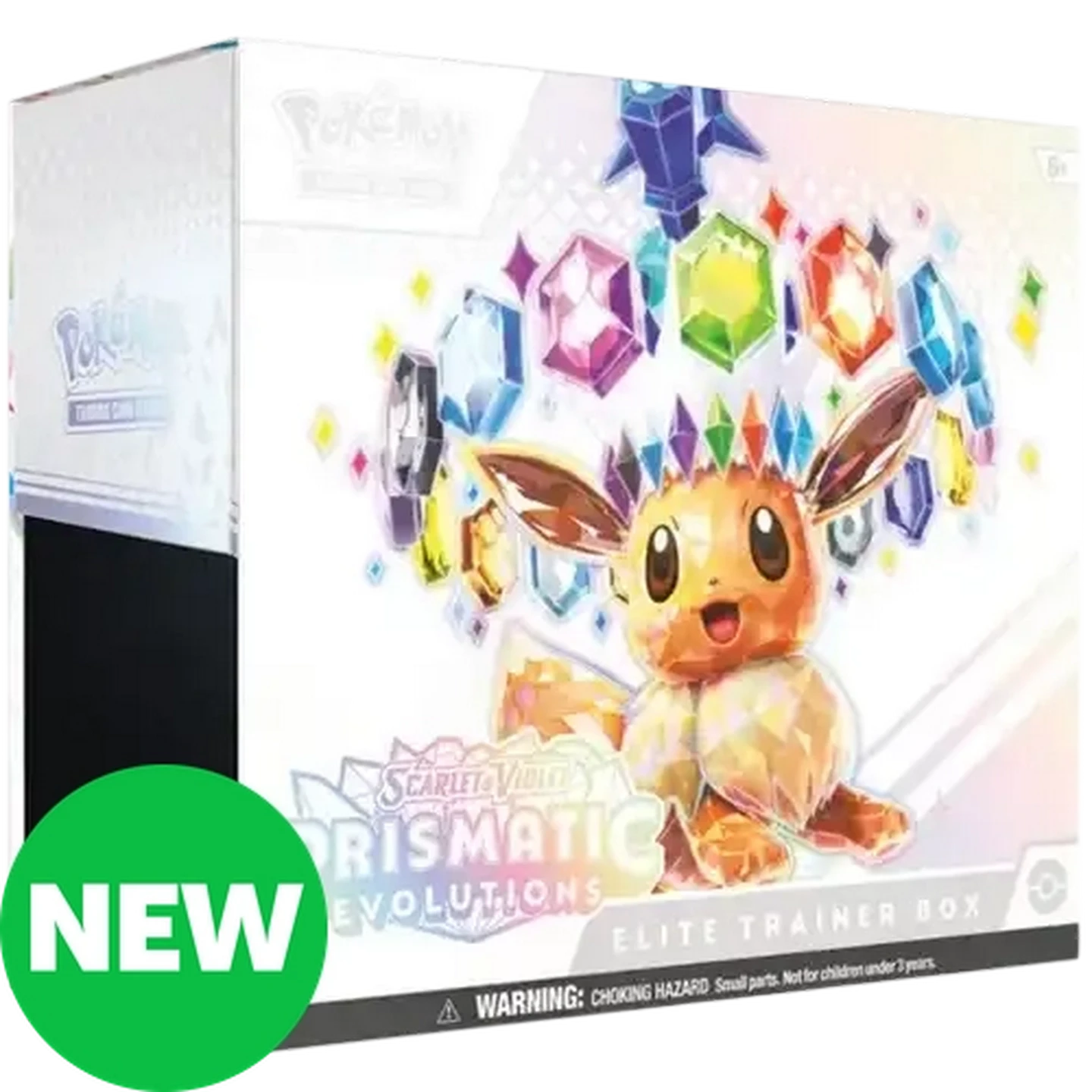 Prismatic Evolutions ポケセンエリートトレーナーボック Checkers Sixty60 | Pokémon TCG: Prismatic Evolutions Elite Trainer Box