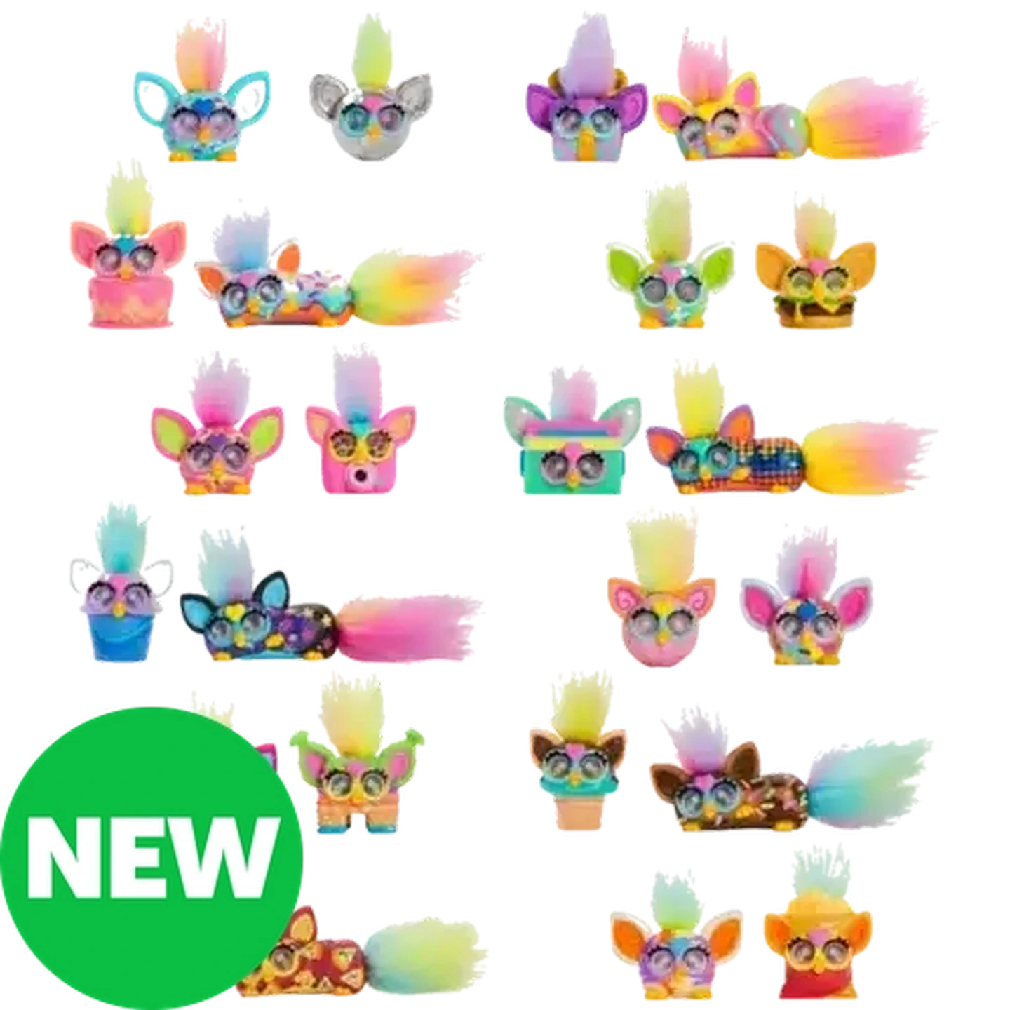 PERIプレイキュー Checkers Sixty60 | Furby Minis Collectible Figures
