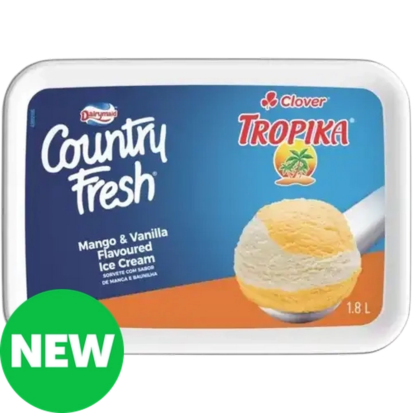 アイドル Vanilla Ice Checkers Sixty60 | Dairymaid Country Fresh Mango & Vanilla