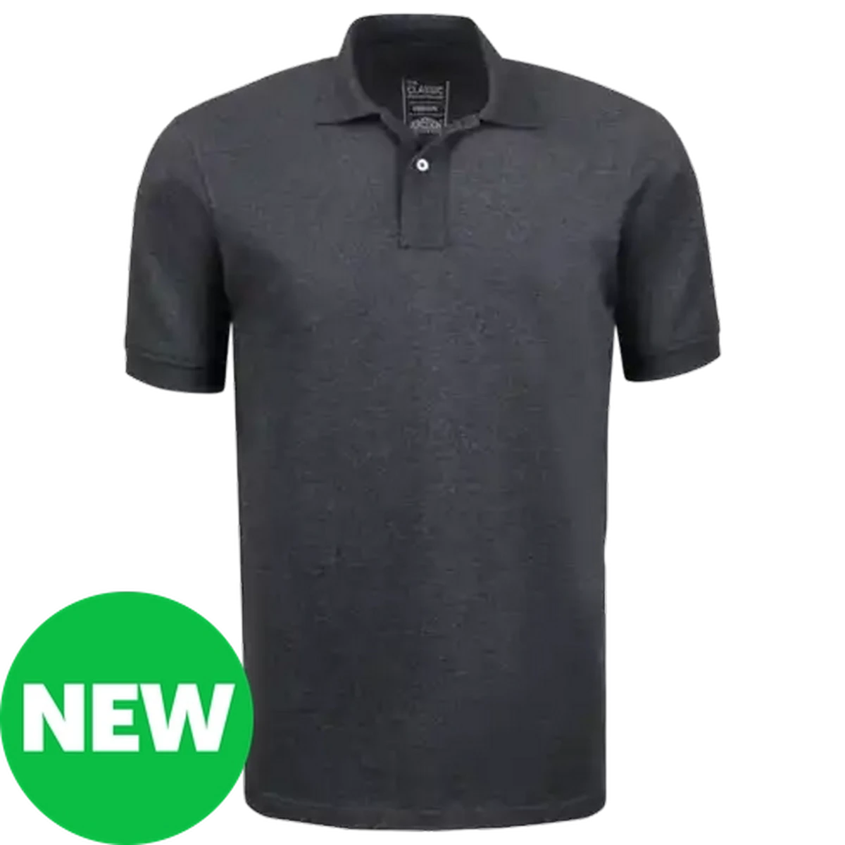 【ioan】 Checkers Sixty60 | Jonsson Workwear Men's Charcoal Mélange Classic