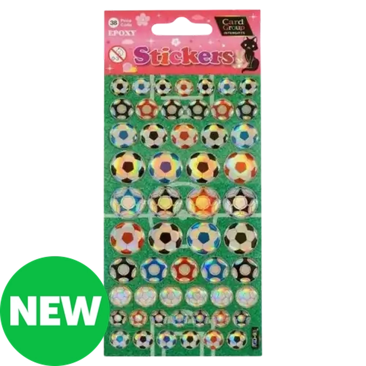 Checkers Sixty60 | CardCo Soccer Ball Epoxy Stickers