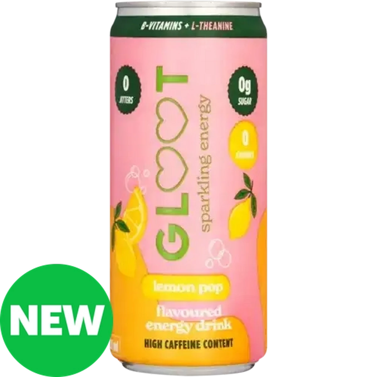 Checkers Sixty60 | Gloot Lemon Pop Flavoured Sparkling Energy