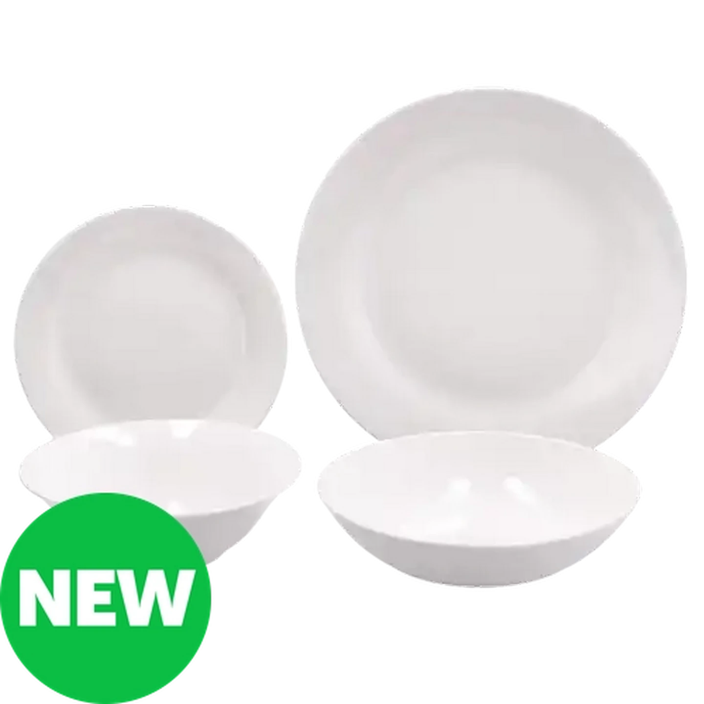 Checkers Sixty60 | Essential White Porcelain Dinner Set 24-Piece