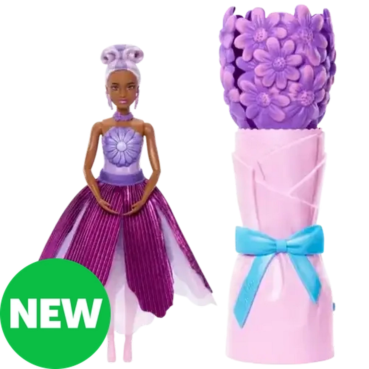 Checkers Sixty60 | Barbie Petal Pop Scented Doll with Purple Floral ...