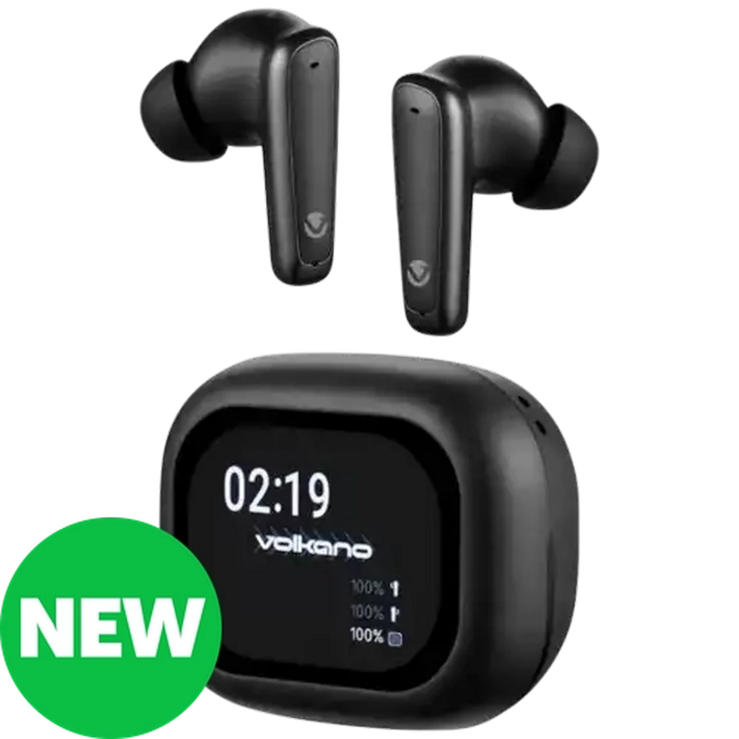 Image of Volkano Black Vision Series TWS Earphones with ANC