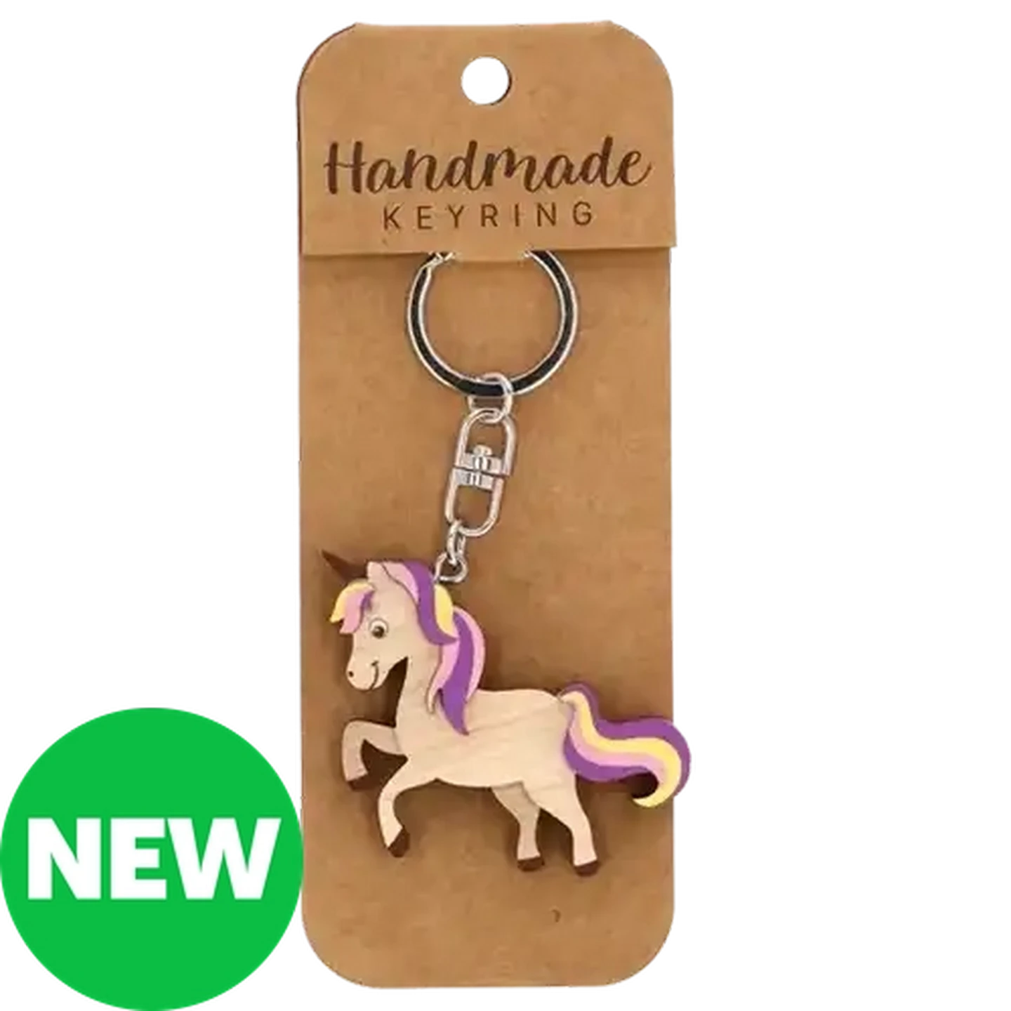 Checkers Sixty60 | Shapiro Unicorn Handmade Wood Keyring
