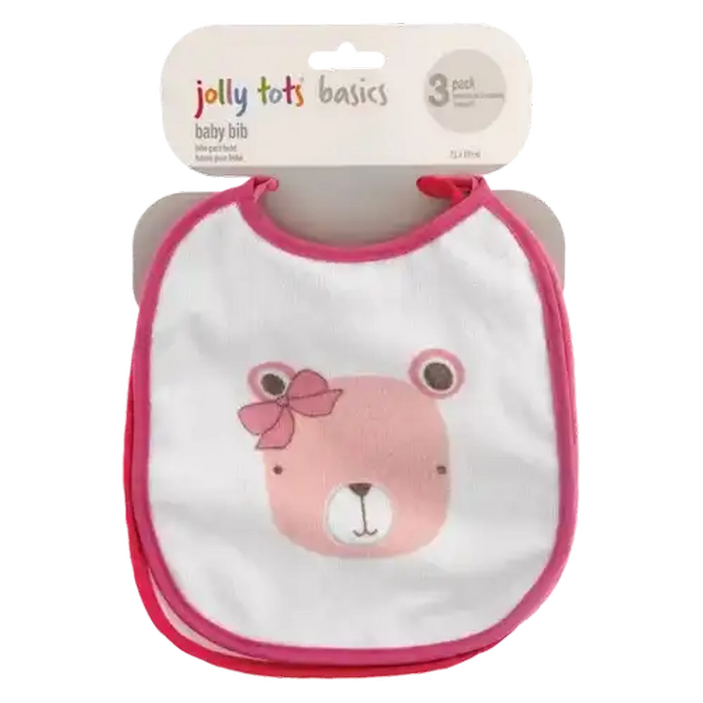 Image of Jolly Tots Printed Bib 3-Pack