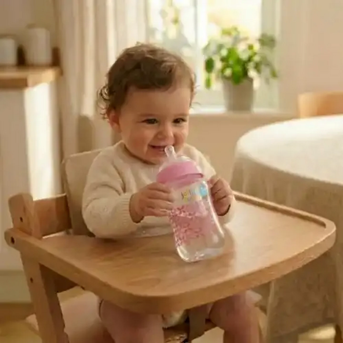 Image of Jolly Tots Medium Flow Wide Neck Baby Bottle 250ml