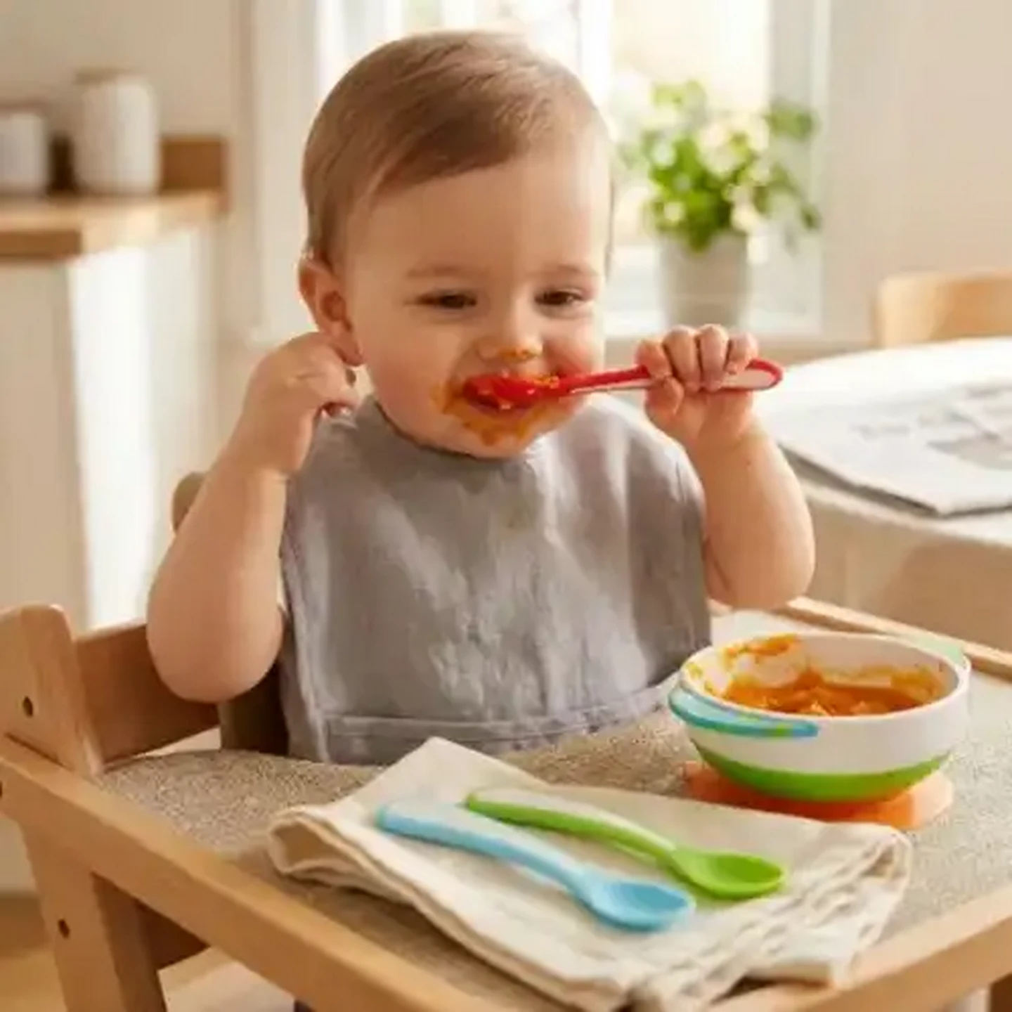 Image of Jolly Tots Spoons 3-Pack
