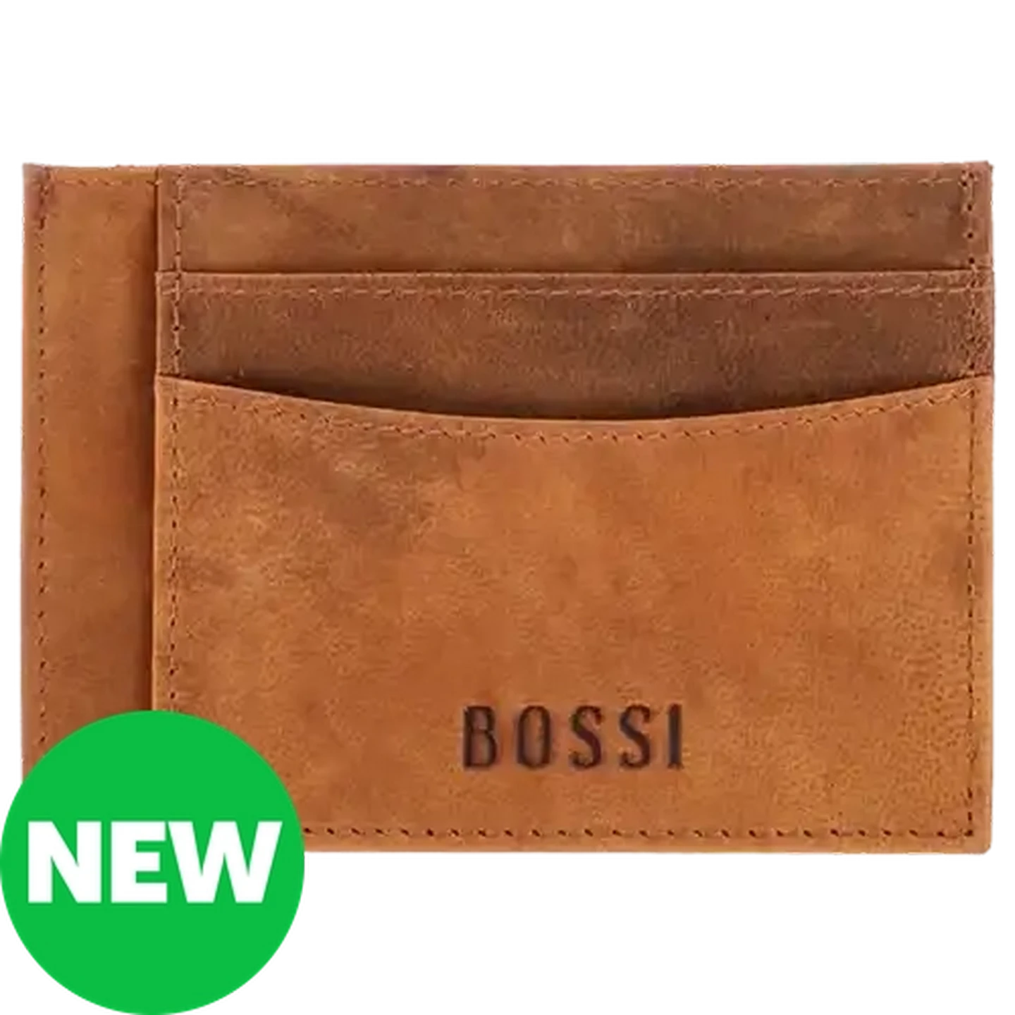 Checkers Sixty60 | Bossi Brown Baobab Goat Oil Leather Cardholder