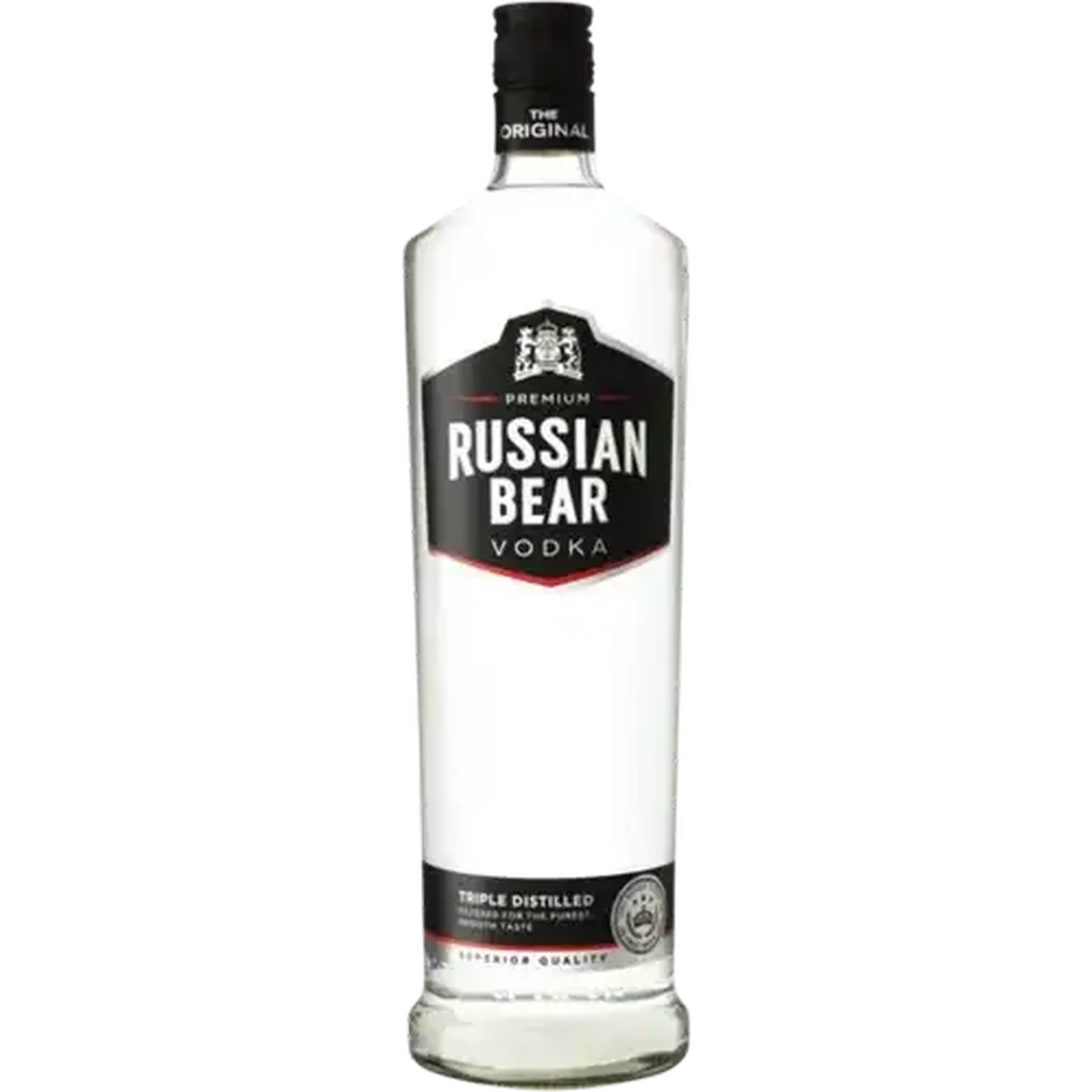 Image of Russian Bear Original Premium Vodka Bottle 1L