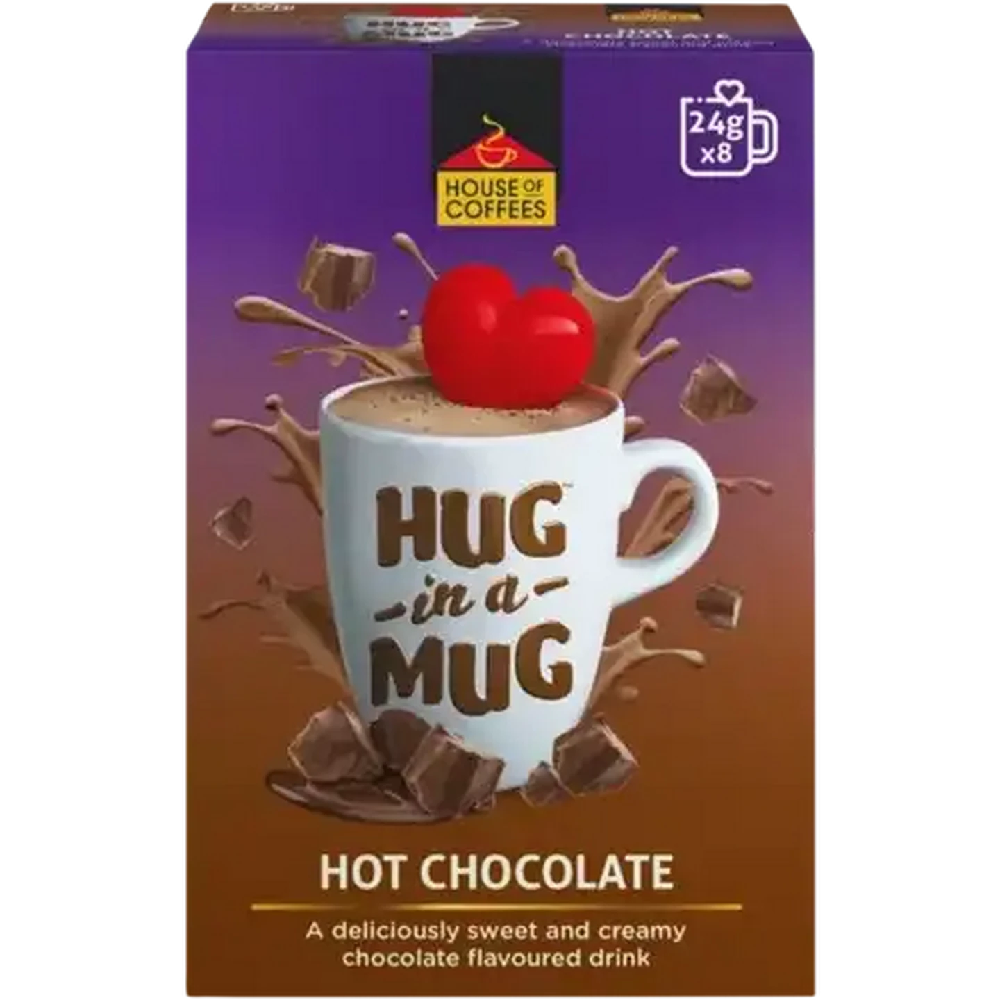 Checkers Sixty60 | House of Coffees HUG in a MUG Hot Chocolate 8 x 24g