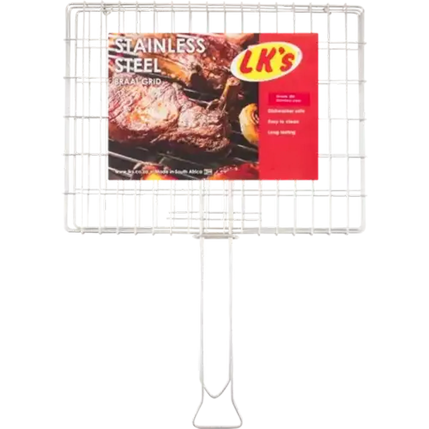 Checkers Sixty60 | LK's Stainless Steel Big Box Braai Grid 450 x 345mm