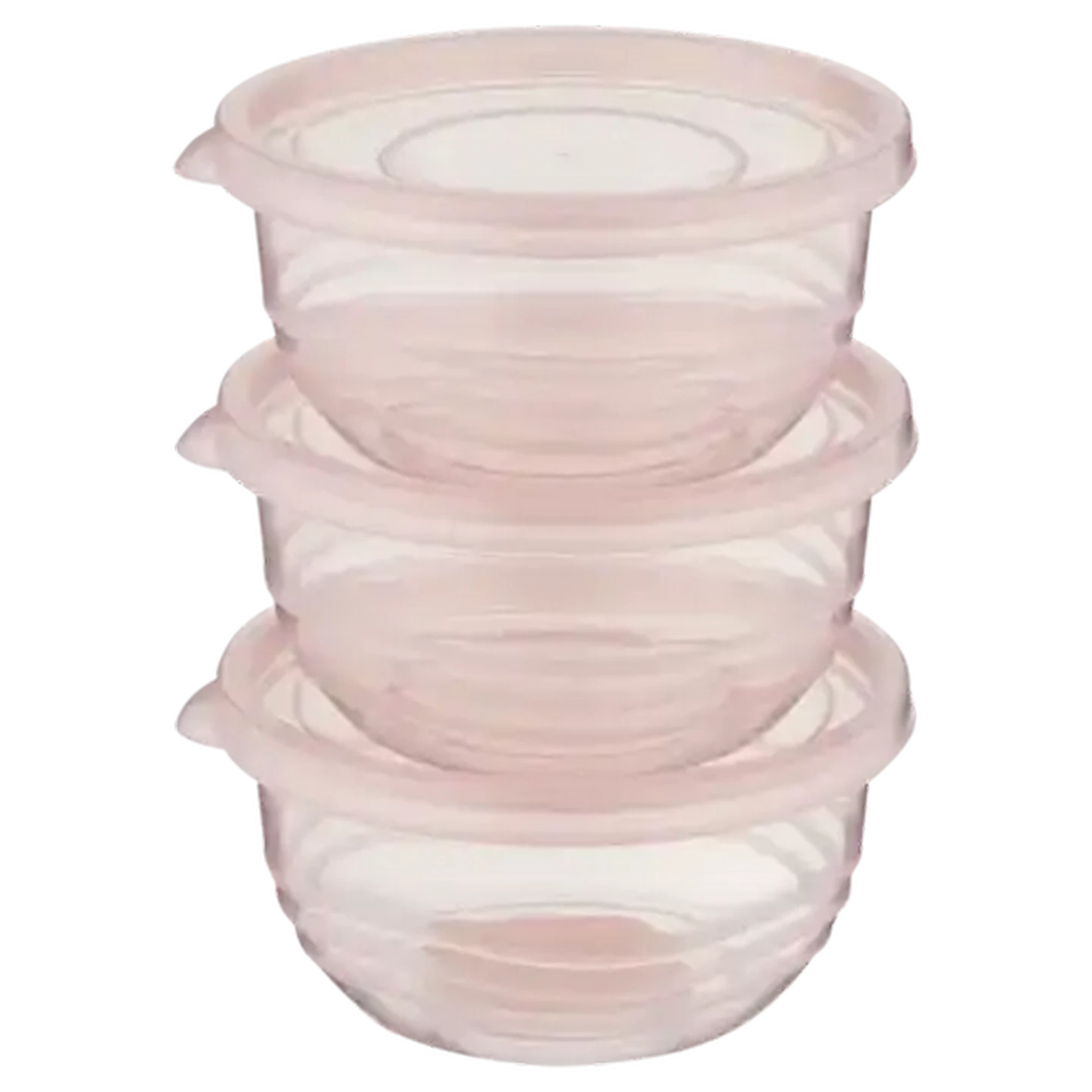 Image of Jolly Tots Bowls with Lids 6 Months + 3-Pack (Colour May Vary)