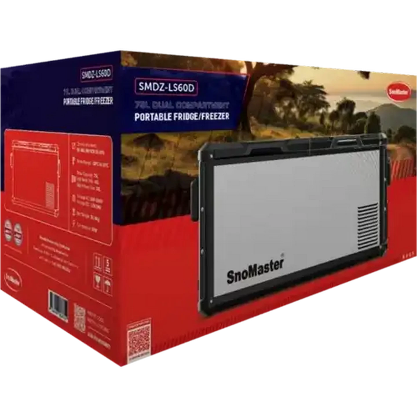 Checkers Sixty60 | SnoMaster SMDZ-LS60D Metal Dual Compartment