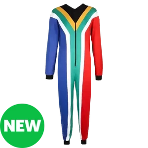 ふく Checkers Sixty60 | Sixty60 Adult South African Flag Jumpsuit Medium