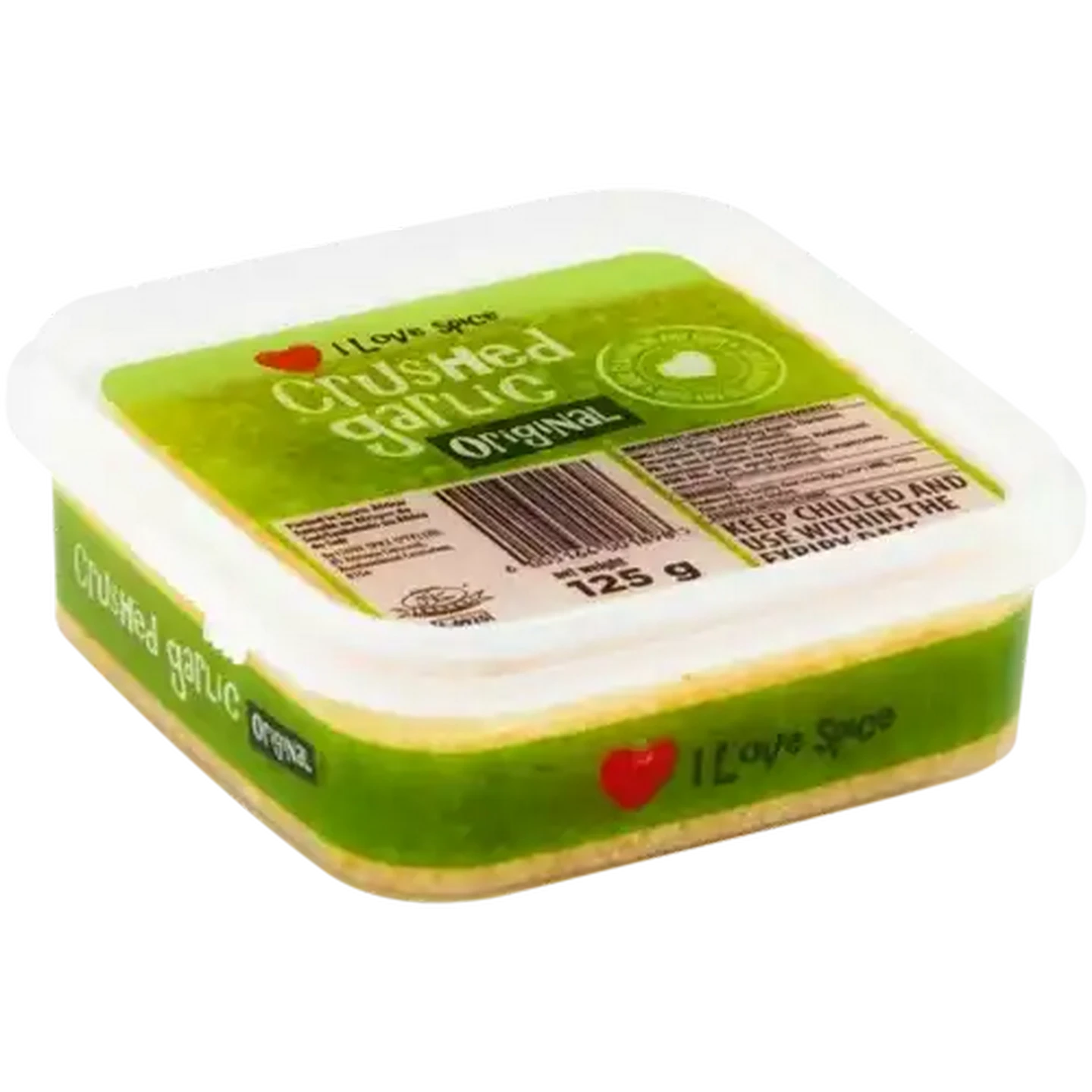 Image of I Love Spice Crushed Garlic 125g