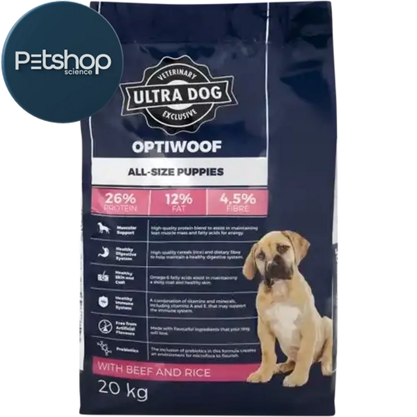 Checkers Sixty60 | Ultra Pet Optiwoof Beef & Rice Flavoured Puppy