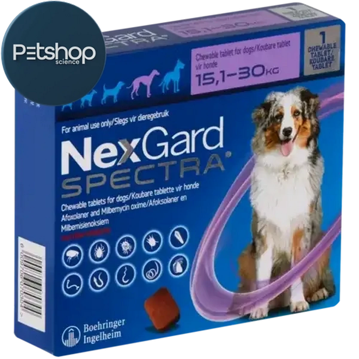 パーフェクトペテンシー パーフェクトアドベンチャー ナルガロッチ　GG-001 Checkers Sixty60 | NexGard Spectra Chewable Tick And Flea Tablet