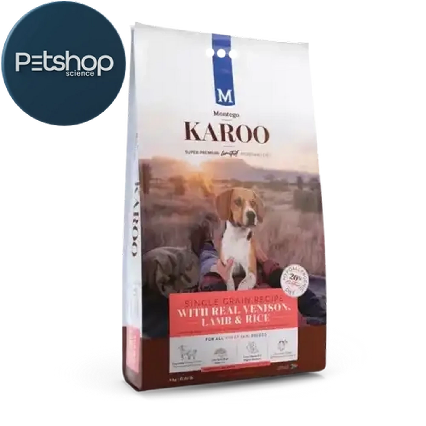野菜 Kayoko 8kg Checkers Sixty60 | Montego Karoo Venison & Lamb Adult Dry Dog Food 8kg