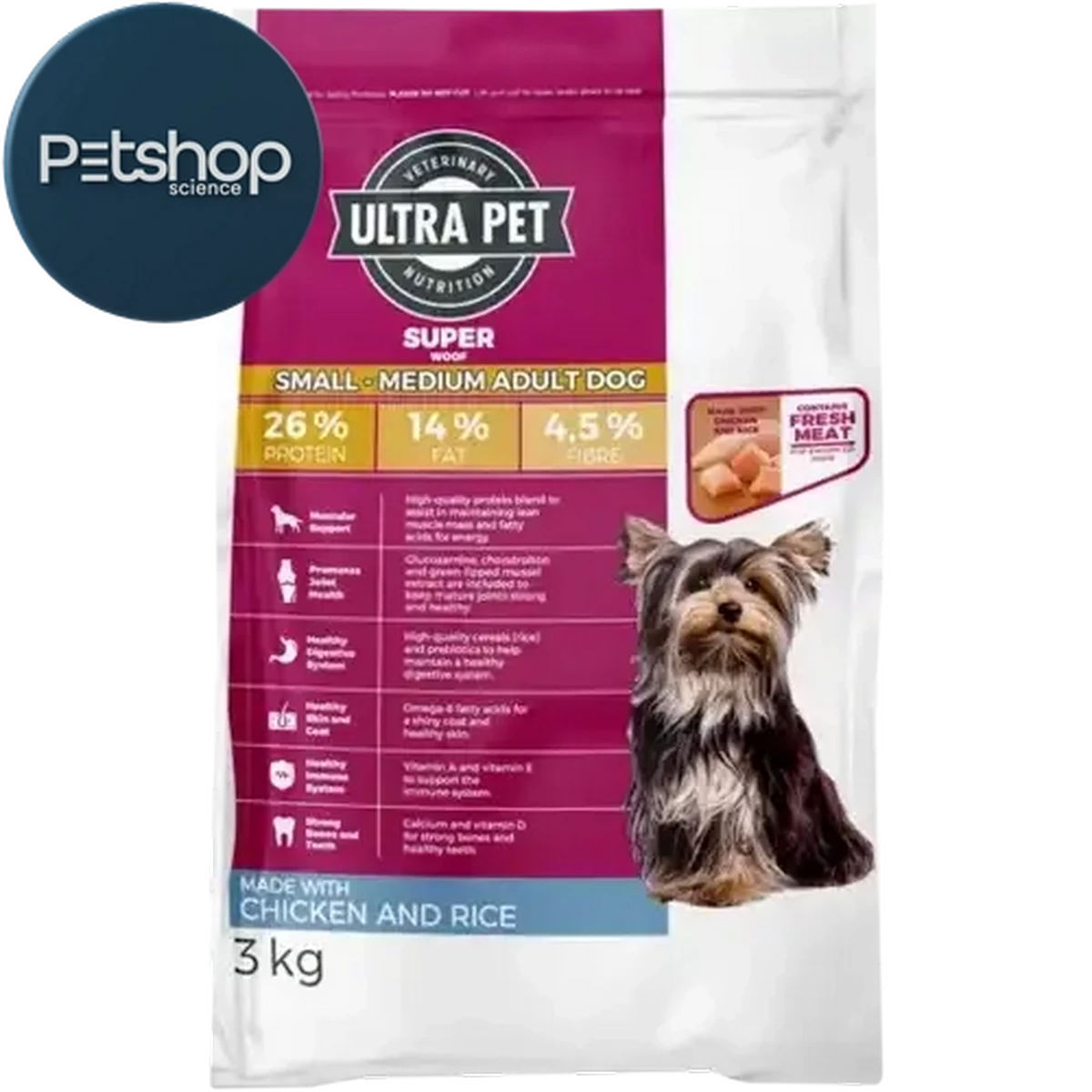 Checkers Sixty60 | Ultra Pet Superwoof Chicken and Rice Small