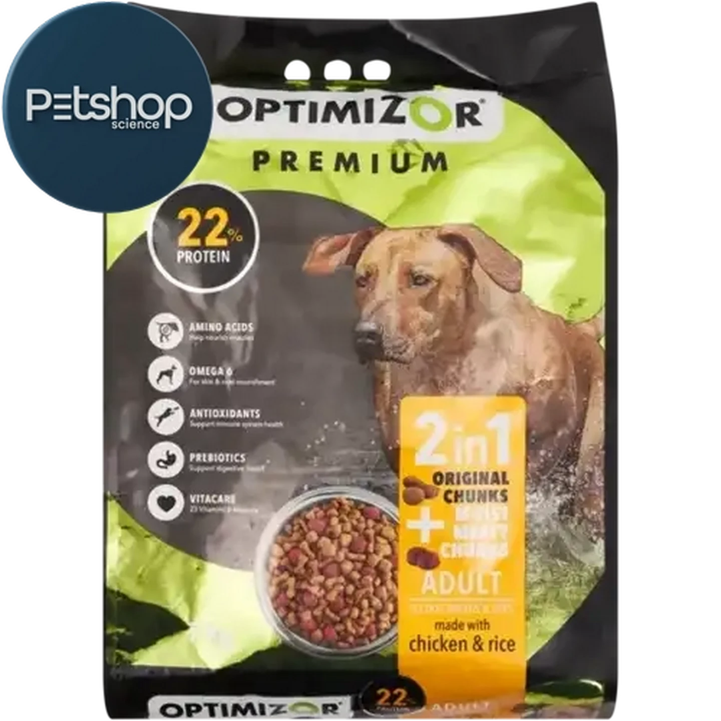 Checkers Sixty60 | Optimizor Premium Moist Meaty Chunks Adult Dog