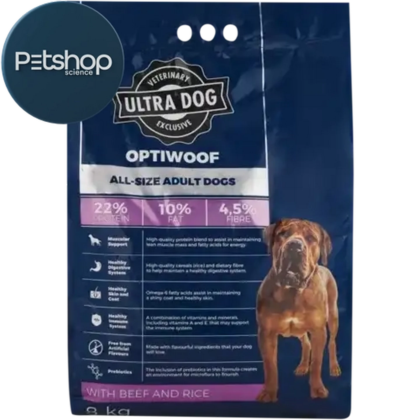 Checkers Sixty60 | Ultra Pet Optiwoof Beef & Rice Flavoured Adult