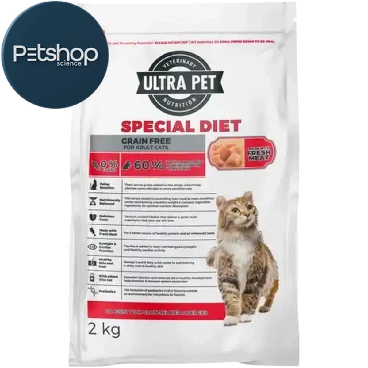 An Anthropogenic Assort / ねこやな Checkers Sixty60 | Ultra Pet Special Diet Grain-free Adult Dry Cat