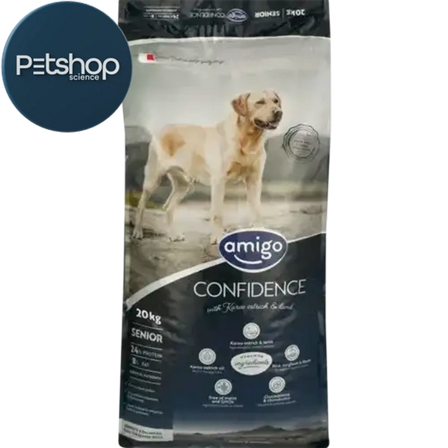 Checkers Sixty60 | Amigo Confidence Senior Dry Dog Food with Karoo