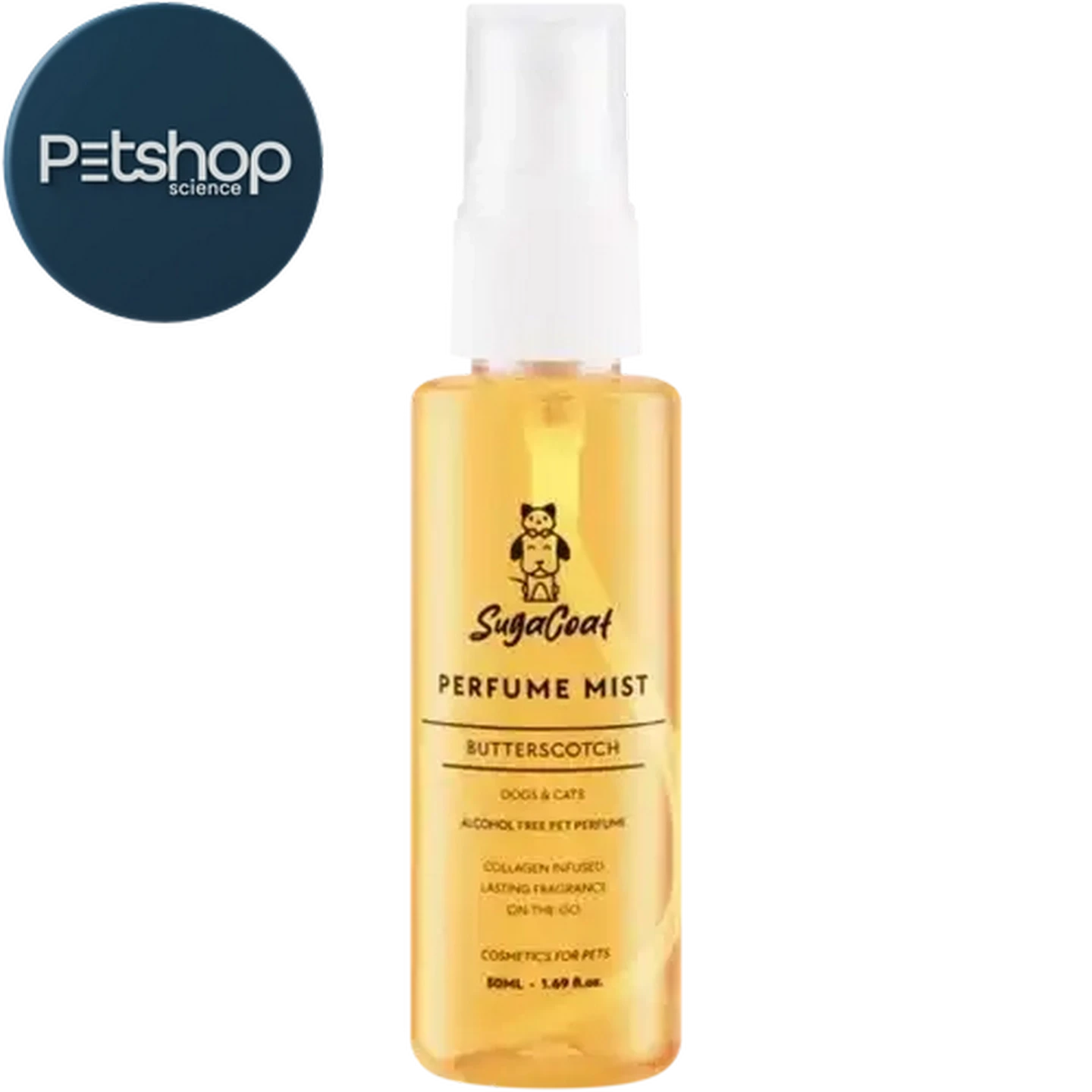 Image of SugaCoat Butterscotch Perfume Mist for Dogs & Cats 50ml