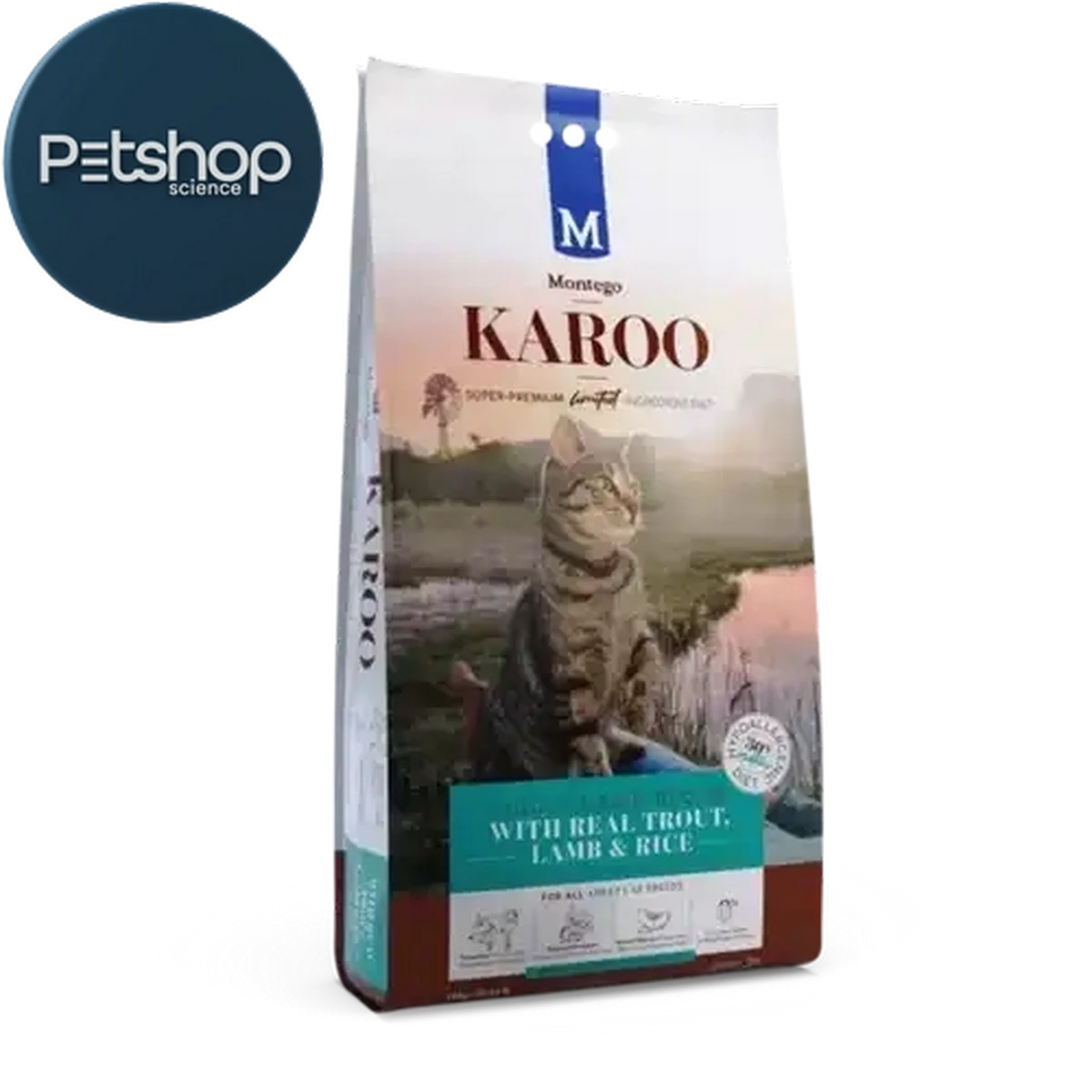 Checkers Sixty60 | Montego Karoo Trout & Lamb Adult Dry Cat Food 10kg