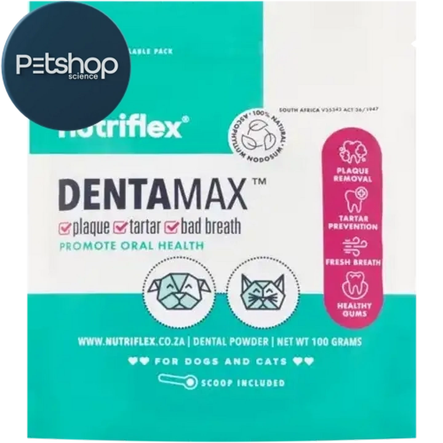 Checkers Sixty60 | Nutriflex DentaMax Dental Powder for Dogs