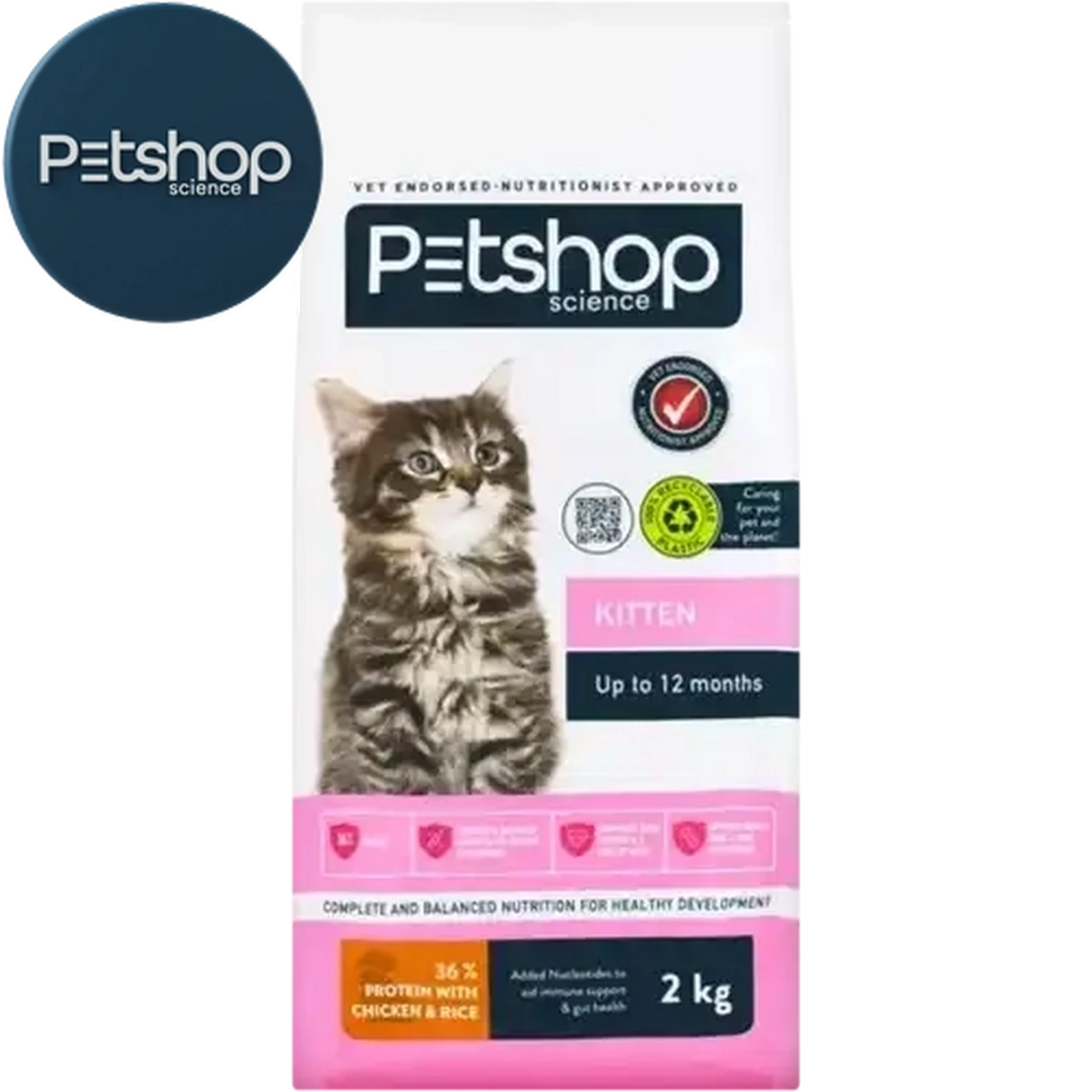 Checkers Sixty60 | Petshop Science Chicken & Rice Kitten Dry Cat