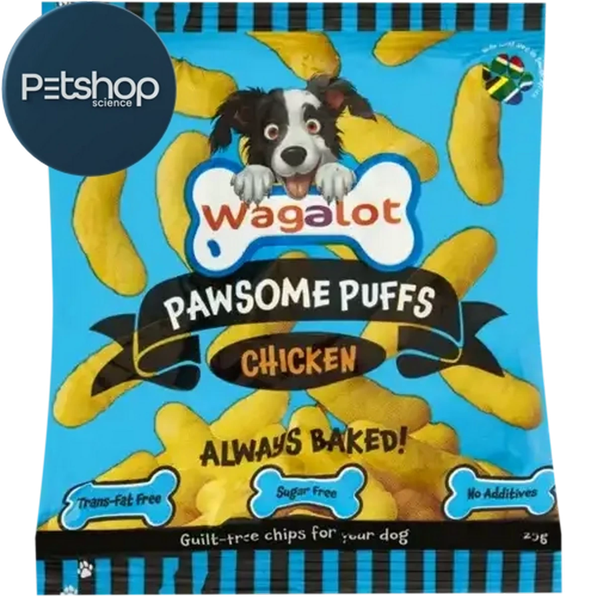 Checkers Sixty60 | Wagalot Chicken Pawsome Puffs Dog Treats 25g