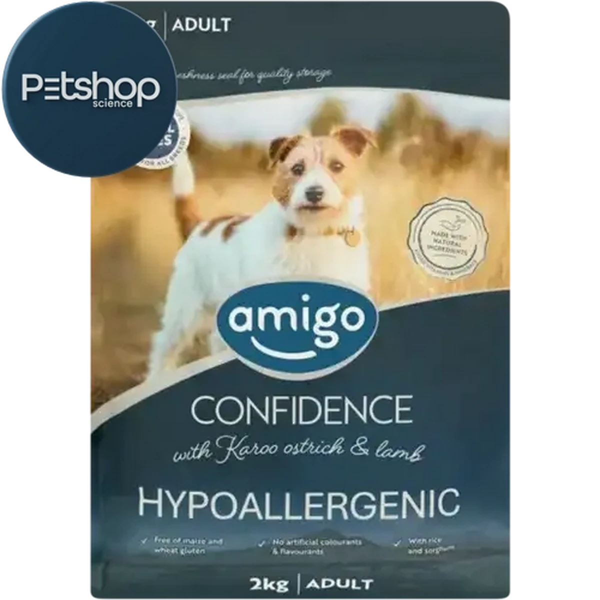 DOGBOY りうら 58個 Checkers Sixty60 | Amigo Confidence Small Bites Adult Dry Dog Food