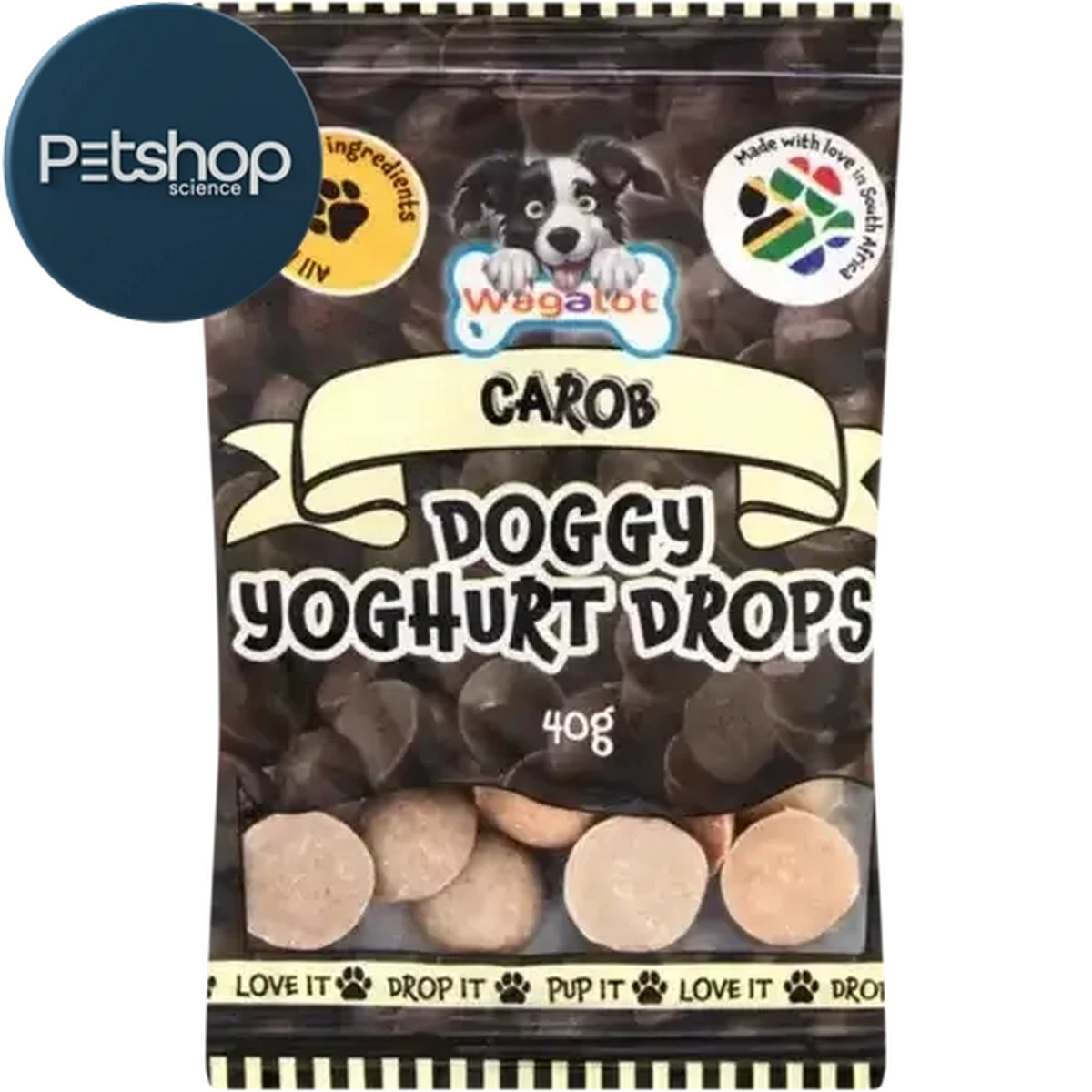Checkers Sixty60 | Wagalot Carb Doggy Yoghurt Drops Dog Treats 40g