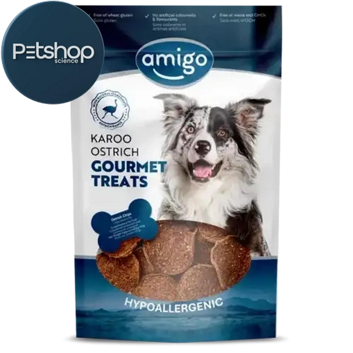 Image of Amigo Gourmet Karoo Ostrich Chips 100g