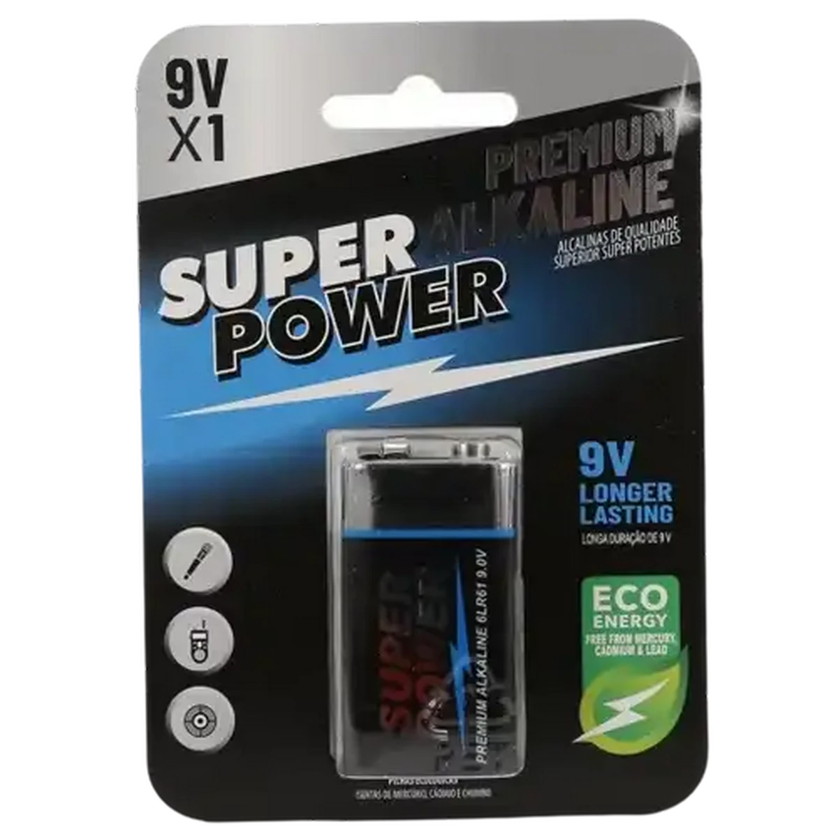 Checkers Sixty60 | Super Power Premium Alkaline Battery 9V