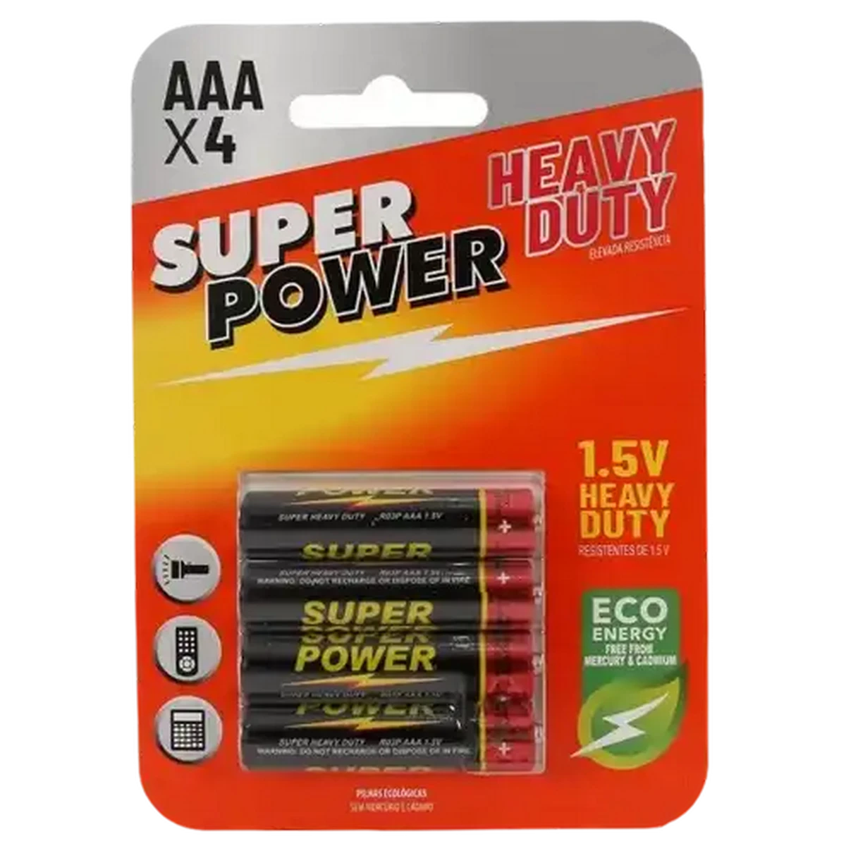 Checkers Sixty60 | Super Power AAA Zinc Carbon Batteries 4-Pack