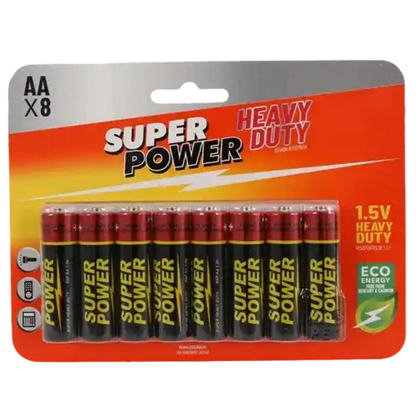 あっきー Checkers Sixty60 | Super Power AA Zinc Carbon Batteries 8-Pack