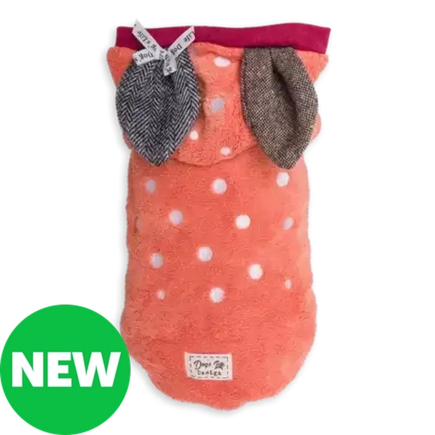 Checkers Sixty60 | Dog's Life Orange Bambi Pet Hoodie XL