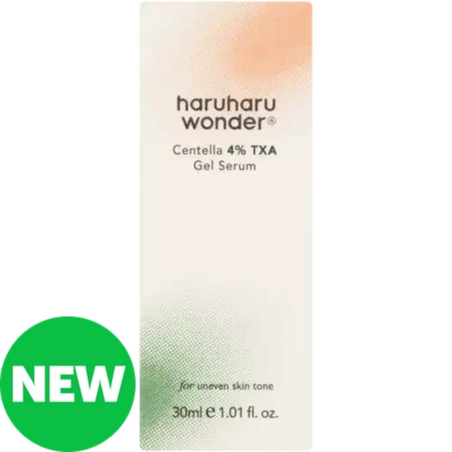 茶 Haru Checkers Sixty60 | Haruharu Wonder Centella 4% TXA Gel Serum 30ml