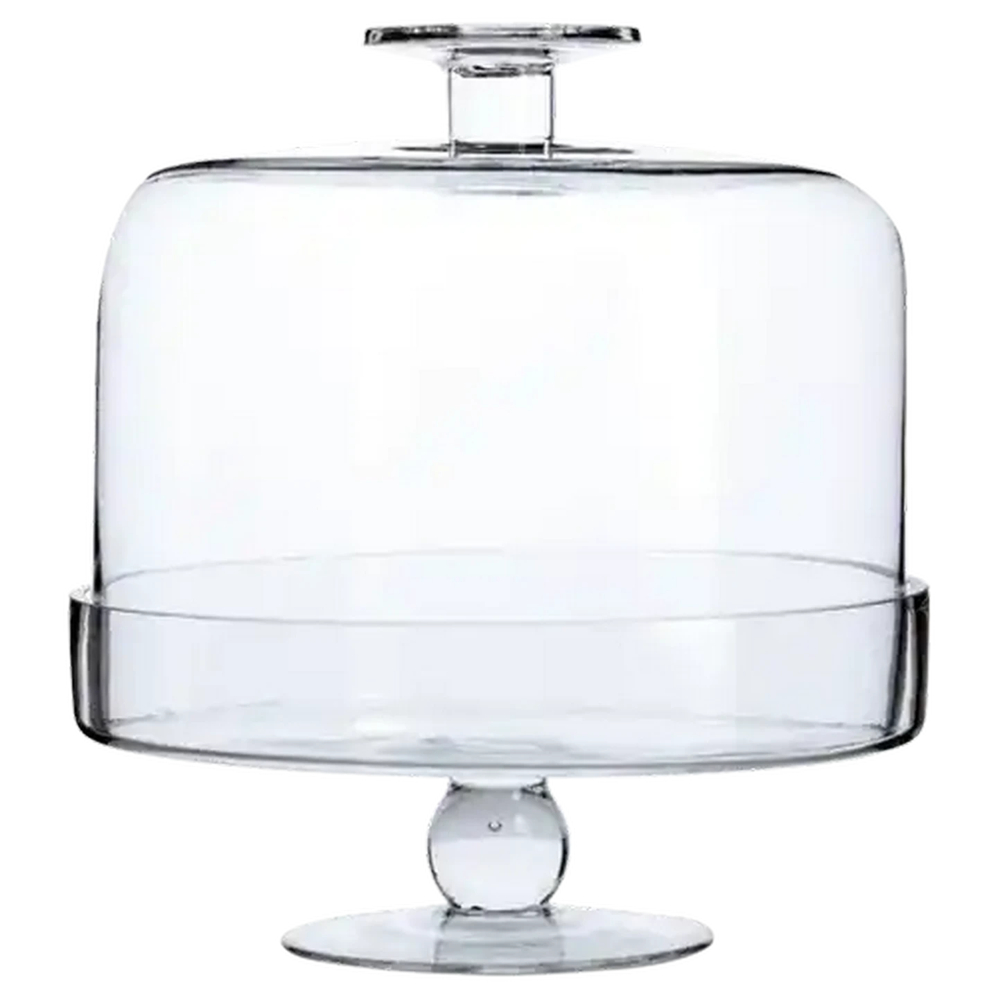 Cake stand 2点 set “ no brand” Checkers Sixty60 | Zest Glass Cake Stand & Dome 23 x 25cm 2-Piece